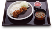 日式咖哩吉列豬柳套餐